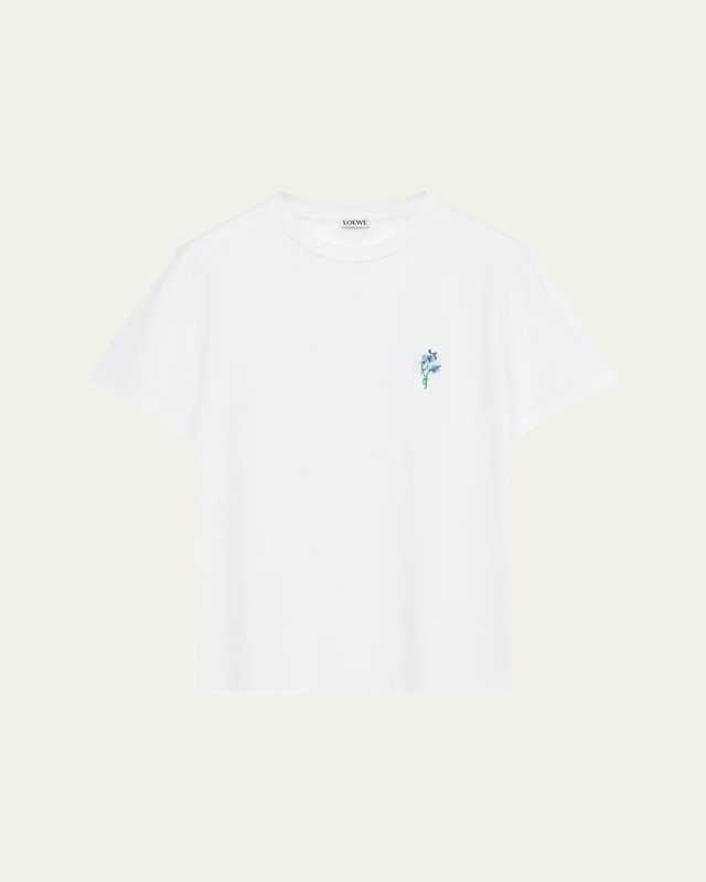 Floral Anagram Short-Sleeve T-Shirt
